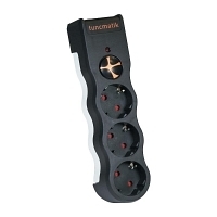 Tunçmatik TSK5082 Powersurge 3`Lü 525 Joule Siyah Kablosuz Akım Koruyucu Priz