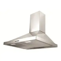 White Daisy Gusto Inox 60 cm Piramit Davlumbaz
