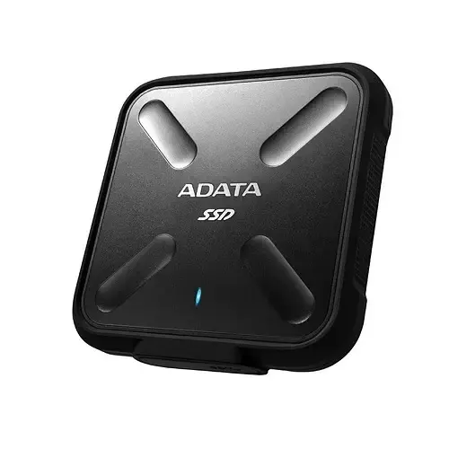 AData ASD700 256GB 440MB/430MB/s USB 3.1 IP68 3D NAND Siyah Taşınabilir SSD Disk - 256GU3-CBK
