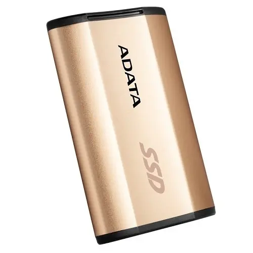 AData SE730 250GB 500-450MB/s USB 3.1 Gen 2 Type-C IP68 Darbelere Dayanıklı Su Geçirmez Gold Taşınabilir SSD Disk (ASE730-250GU31-CGD)