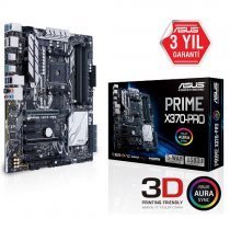 Asus PRIME X370-PRO AMD X370 Soket AM4 DDR4 3200(O.C.)MHz ATX Gaming Anakart