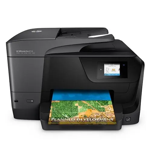 HP D9L18A OfficeJet Pro 8710 Tarayıcı/Fotokopi/Fax/Yazıcı -A4