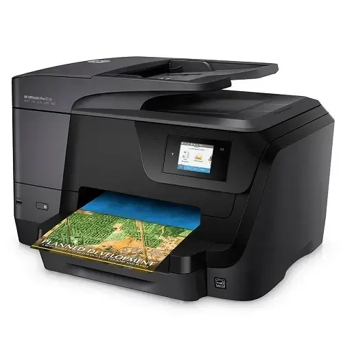 HP D9L18A OfficeJet Pro 8710 Tarayıcı/Fotokopi/Fax/Yazıcı -A4