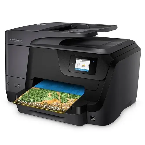 HP D9L18A OfficeJet Pro 8710 Tarayıcı/Fotokopi/Fax/Yazıcı -A4