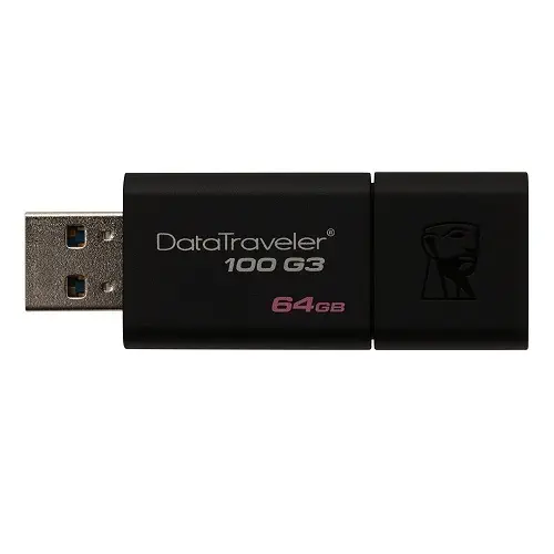 Kingston 64GB USB 3.0 DT100G3/64GB Bellek