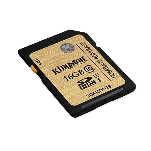 Kingston SDA10/16GB 16GB SDHC/SDXC Class 10 UHS-I 90MB/45MB/s Hafıza Kartı