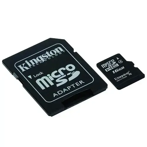 AYNI ÜRÜN VAR AÇILMAYACAK(38654).Kingston 16GB Class 4 MicroSD Hafıza Kartı SDC4/16GB