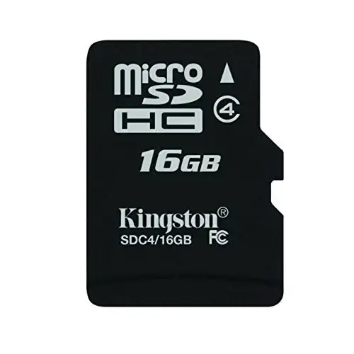 AYNI ÜRÜN VAR AÇILMAYACAK(38654).Kingston 16GB Class 4 MicroSD Hafıza Kartı SDC4/16GB