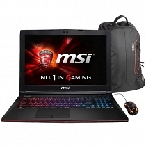 MSI GE62 2QE(Apache)-070TR Intel Core i7-4720HQ 2.60GHz/3.60GHz 16GB SuperR 256GB SSD(2x128GB)+1TB 7200RPM 2GB GTX965M GDDR5 15.6" Full HD Win8.1 Notebook
