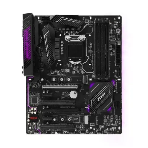 MSI H270 GAMING PRO CARBON Soket LGA1151 DDR4 2400MHz GLAN (Intel) SATA 6GB/s M.2 USB 3.1 ATX Anakart