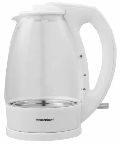 Premier PRK 7420 2200W 1.7LT Cam Kettle Beyaz