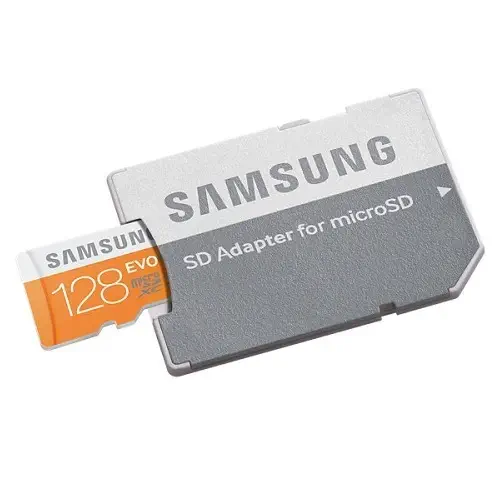 Samsung Evo MB-MP128DA/TR 128GB Class 10 48 MB/s microSD Kart (SD Adaptor)