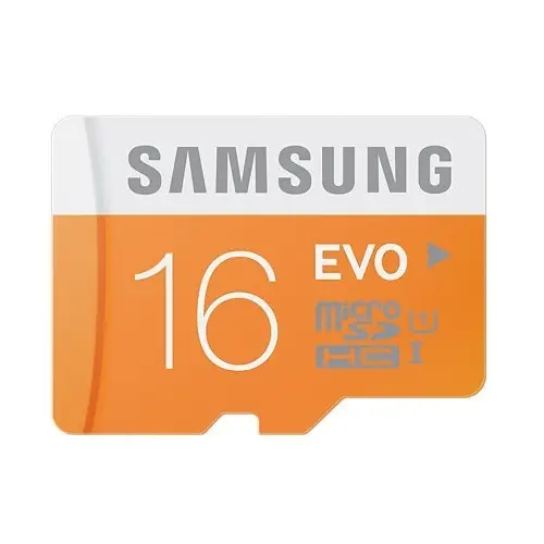Samsung Evo MB-MP16DA/TR 16GB Class 10 48 MB/s microSD Kart (SD Adaptor)