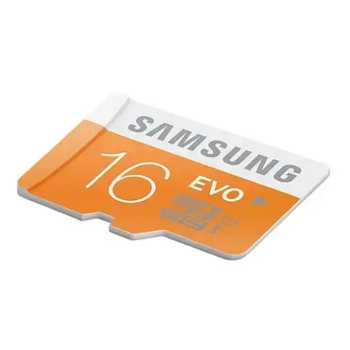 Samsung Evo MB-MP16DA/TR 16GB Class 10 48 MB/s microSD Kart (SD Adaptor)