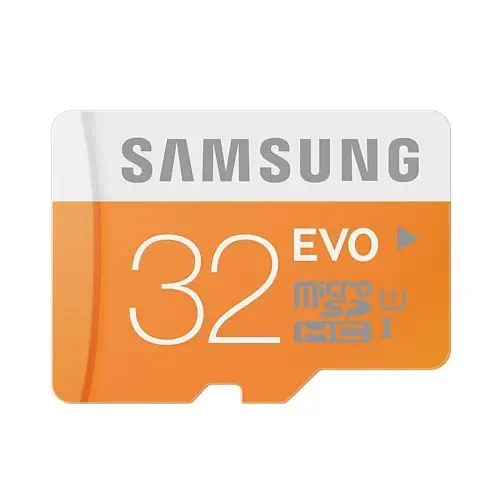 Samsung Evo MB-MP32DA/TR 32GB Class 10 48 MB/s microSD Kart (SD Adaptor)