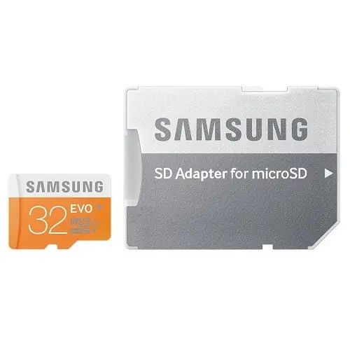 Samsung Evo MB-MP32DA/TR 32GB Class 10 48 MB/s microSD Kart (SD Adaptor)