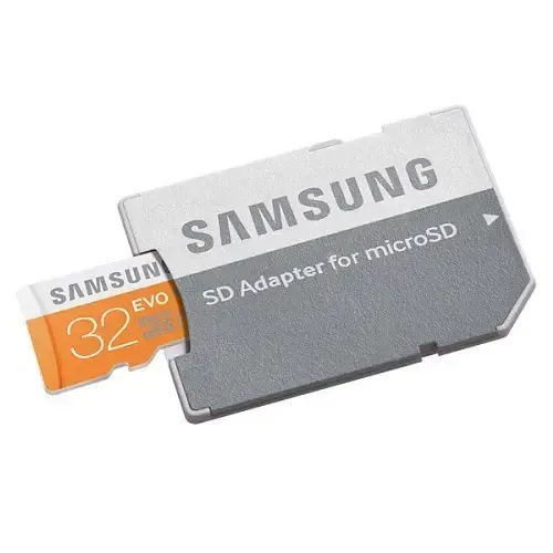 Samsung Evo MB-MP32DA/TR 32GB Class 10 48 MB/s microSD Kart (SD Adaptor)