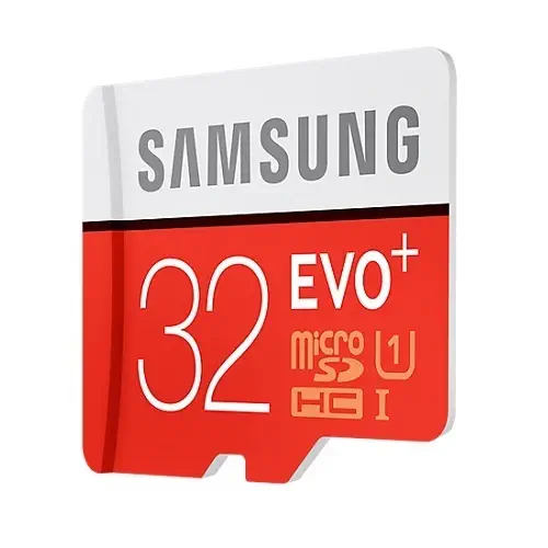 Samsung Evo Plus MB-MC32DA/TR 32GB Class 10 80-20MB/s microSD Kart (SD Adaptor)