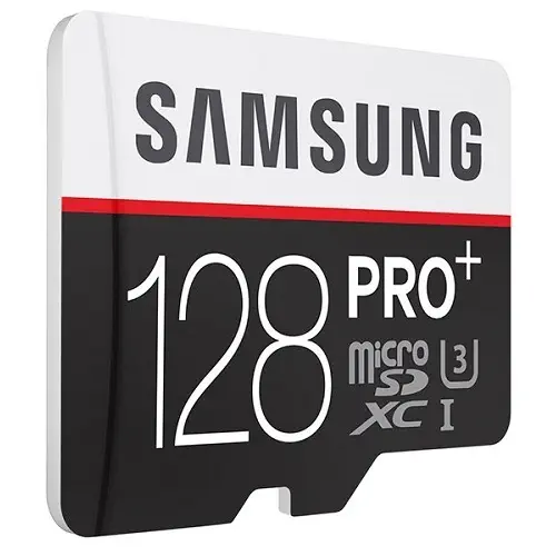 Samsung Pro Plus MB-MD128DA/EU 128GB Class 10 95-90 MB/s microSD Kart (SD Adaptör)