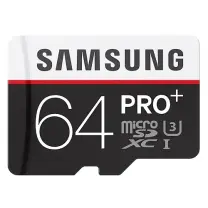 Samsung Pro Plus MB-MD64DA/EU 64GB Class 10 95-90MB/s microSD Kart (SD Adaptör)