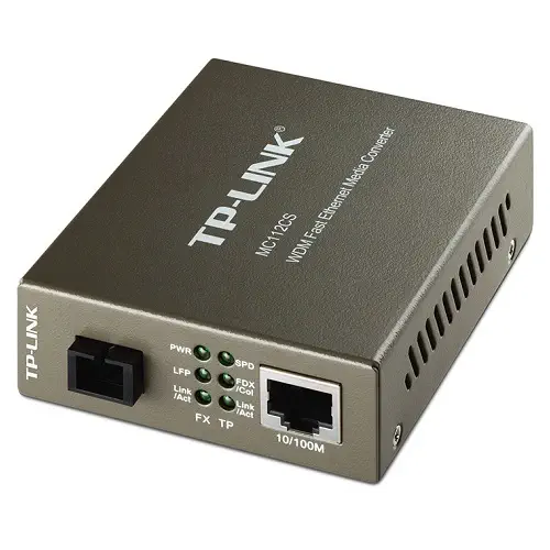 Tp-Link MC112CS WDM Fast Ethernet Medya Dönüştürücü