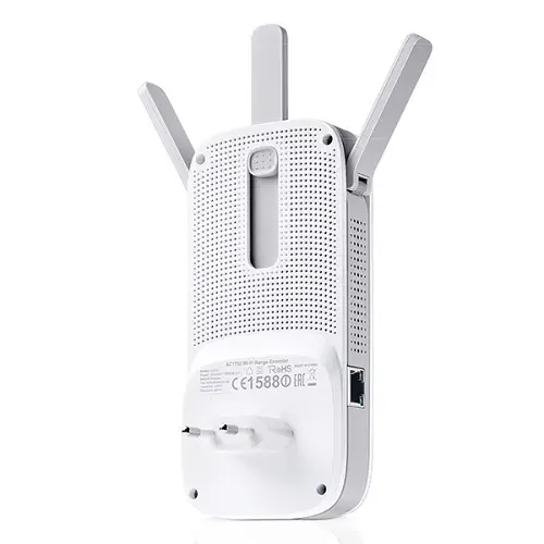 Tp-Link RE450 1750 Mbps Kablosuz AC Dual Band Gigabit Port Harici Antenli Menzil Genişletici