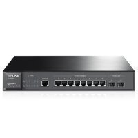 Tp-Link TL-SG3210 JetStream 8-Port Gigabit L2 2 SFP Slotlu Yönetilebilir Switch