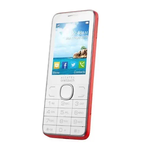 Alcatel 2007X Tuşlu Kırmızı Cep Telefonu (Distribütör Garantili)