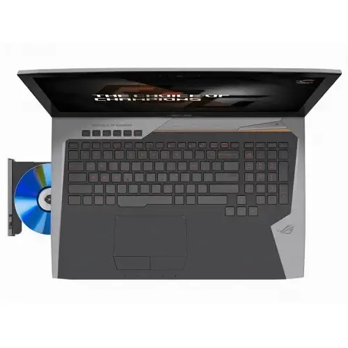 Asus ROG G752VS-GC273T Intel Core i7-7700HQ 2.80GHz 16GB 256GB SSD+1TB 7200RPM 8GB GTX 1070 17.3″ Full HD Windows 10 Gaming (Oyuncu) Notebook Çanta Hediyeli