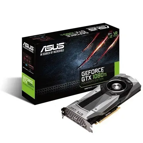 Asus Nvidia GeForce GTX 1080 Ti Founders Edition 11GB GDDR5X 352Bit (DX12) PCI-E 3.0 Gaming (Oyuncu) Ekran Kartı - GTX1080TI-FE