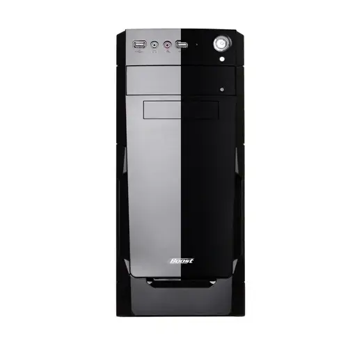 Power Boost VK-1623 400W ATX Shiny Piano Siyah Kasa