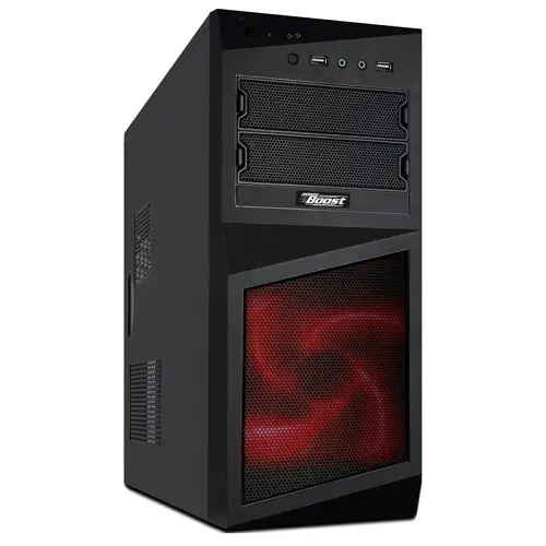 Power Boost VK-1630 500W USB 3.0 ATX Meshed Panel Full Siyah Kasa