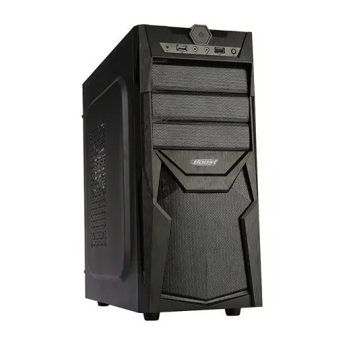 Power Boost VK-C022B 350W ATX Meshed Panel Full Siyah Kasa