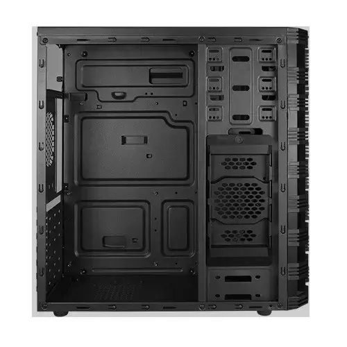 Power Boost VK-C022B 350W ATX Meshed Panel Full Siyah Kasa