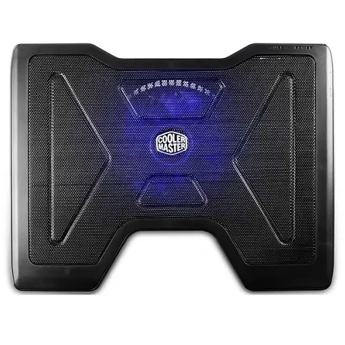Cooler Master R9-NBC-4WAK-GP Notepal X2 17″ 14cm Mavi Ledli Fanlı Fan Kontrollü 2xUSB 2.0 Portlu Notebook Soğutucu