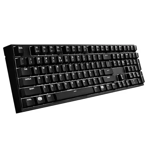 Cooler Master SGK-4070-KKCR1-TU MasterKeys Pro L Beyaz LED Mekanik Cherry MX RED TR Gaming (Oyuncu) Klavyesi