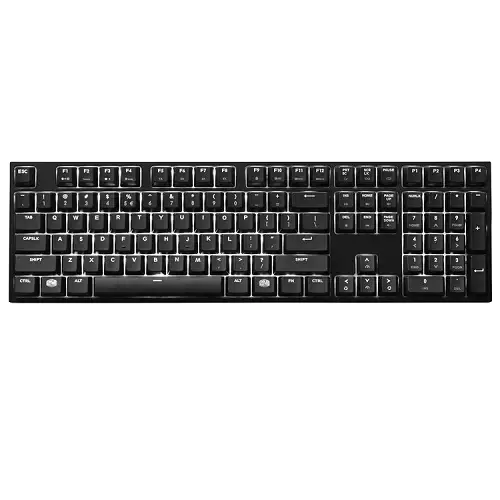 Cooler Master SGK-4070-KKCR1-TU MasterKeys Pro L Beyaz LED Mekanik Cherry MX RED TR Gaming (Oyuncu) Klavyesi