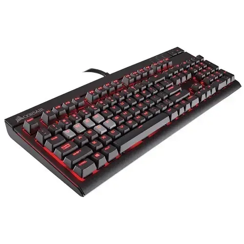 Corsair Strafe LED Işıklı Mekanik Cherry MX Red ENG Q Gaming (Oyuncu) Klavye - CH-9000088-EU
