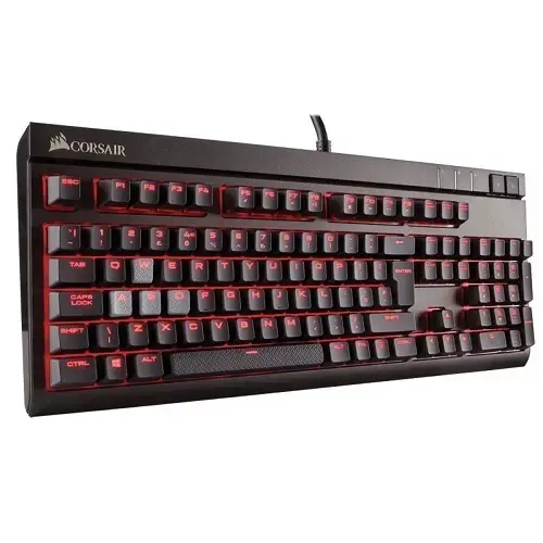 Corsair Strafe LED Işıklı Mekanik Cherry MX Red ENG Q Gaming (Oyuncu) Klavye - CH-9000088-EU