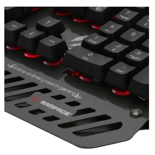 Everest Rampage Chief Türkçe Q USB Multimedia Gaming (Oyuncu) Klavye