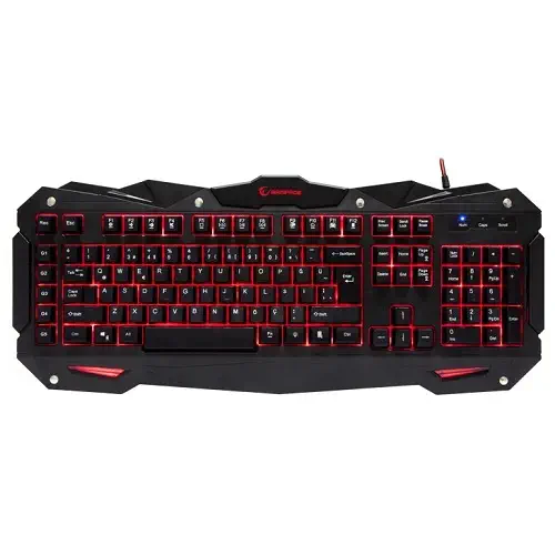 Everest Rampage KM-R1 Türkçe Q USB Makrolu Ledli Multimedia Siyah Gaming (Oyuncu) Klavye Mouse Seti