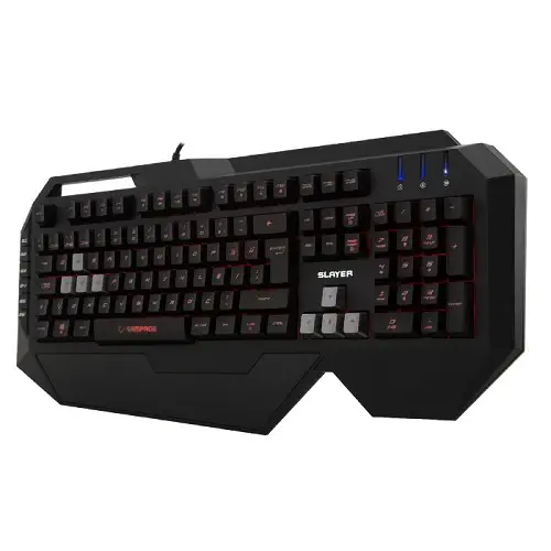 Everest Rampage Slayer KB-R11 Türkçe Q USB Tuş Aydınlatmalı Makrolu Siyah Gaming (Oyuncu) Klavye