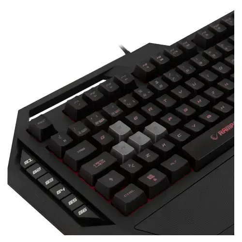 Everest Rampage Slayer KB-R11 Türkçe Q USB Tuş Aydınlatmalı Makrolu Siyah Gaming (Oyuncu) Klavye