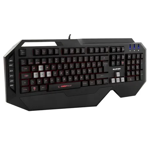 Everest Rampage Slayer KB-R11 Türkçe Q USB Tuş Aydınlatmalı Makrolu Siyah Gaming (Oyuncu) Klavye