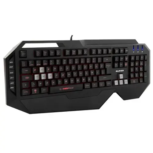 Everest Rampage Slayer KB-R11 Türkçe Q USB Tuş Aydınlatmalı Makrolu Siyah Gaming (Oyuncu) Klavye