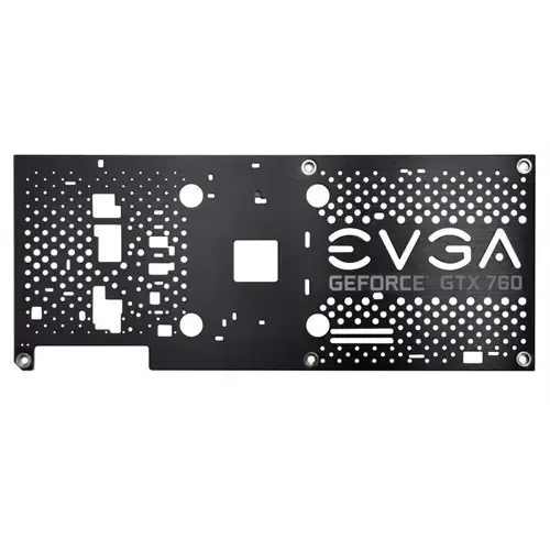 Evga 100-BP-2761-B9 GTX760 Serisi Ekran Kartı İçin Arka Plaka (Backplate)