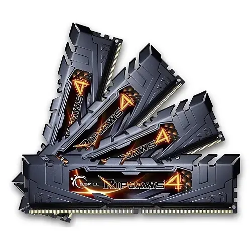 G.SKILL Ripjaws4 DDR4 16GB (4GB x 4 枚) G.Skill Ripjaws 4 16GB (4x4GB) DDR4 2400MHz CL15 Gaming (Oyuncu