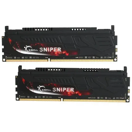 G.Skill Sniper 8GB (2x4GB) DDR3 1866MHz CL9 Ram - F3-14900CL9D-8GBSR