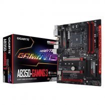 Gigabyte GA-AB350-GAMING 3 AMD B350 Soket AM4 Ryzen DDR4 3200MHz(O.C.) Sata 3 USB 3.1 ATX Gaming (Oyuncu) Anakart