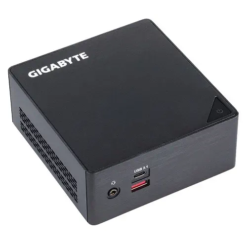 Gigabyte GB-BSi7HA-6500 BRIX Intel Core i7-6500U 2.50GHz 2.5” HDD/SSD Destekli HDMI/miniDP WiFi+BT Vesa Barebone Mini PC